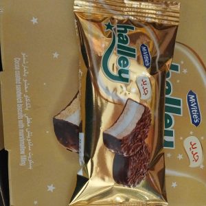 بسكويت هالي مغطس5ج*12