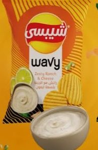 شيبسي ويفي رانش مع الجبنه ب٥ج